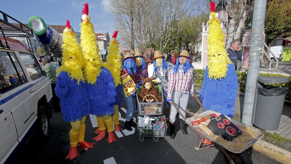 Desfile del Momo de Vilanova de Arousa