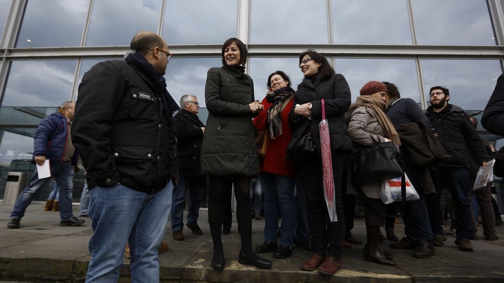 Carme Adán en la XV Asemblea Nacional do BNG