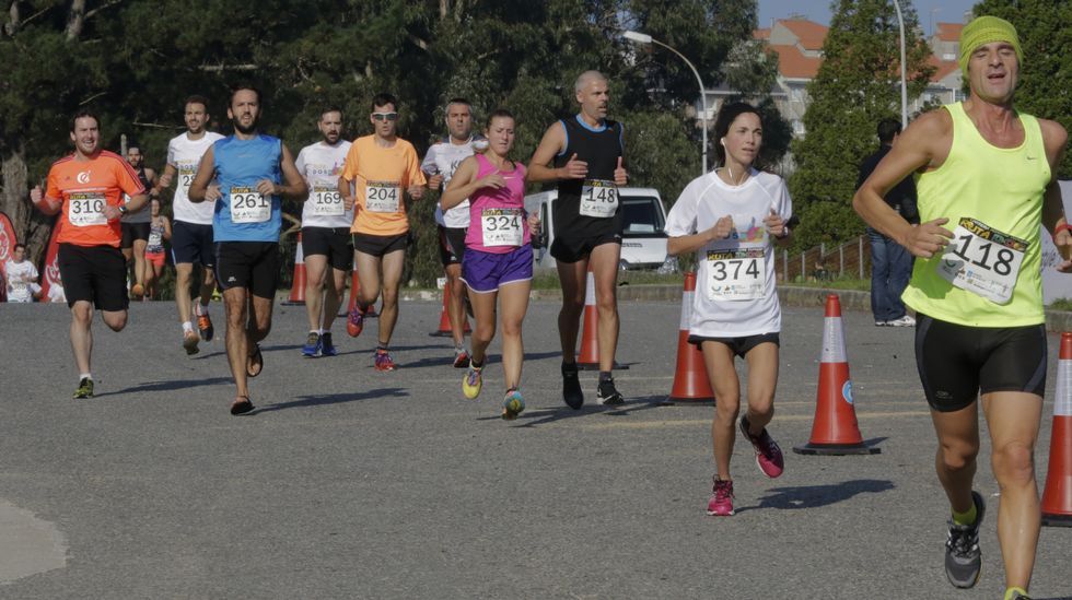 III Carrera pedestre popular Ruta dos en parque de Acea da Ama en Culleredo