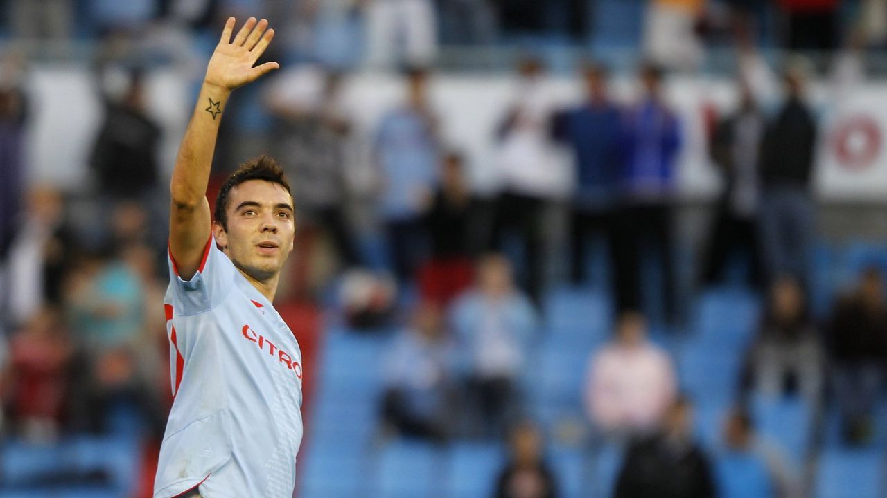 Celta-Huesca (4-0) el 22 de octubre del 2011. Doblete de Iago