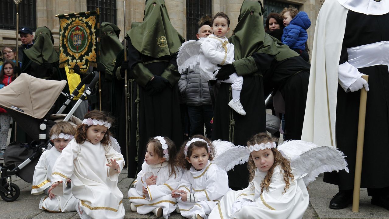 Procesión del Santo Encuentro en Santiago
