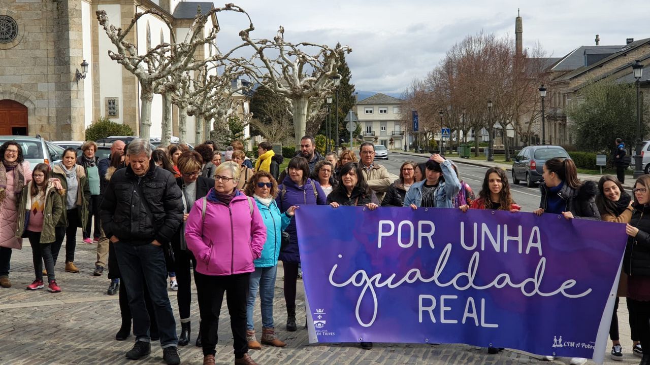 Las imágenes del 8M en Ourense