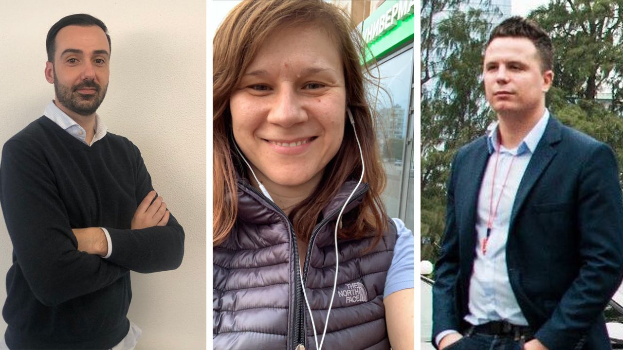Pablo Rodr�guez, en la Patagonia, Paula Lorenzo, en Argelia, y Atilano Arias, en Polonia