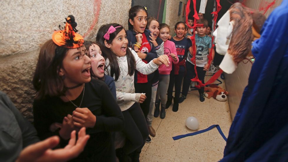 Celebración del Samaín en el CEIP Praza de Barcelos. Halloween