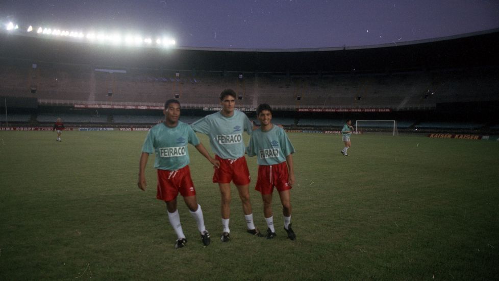 Arsenio, correteando por Maracaná.