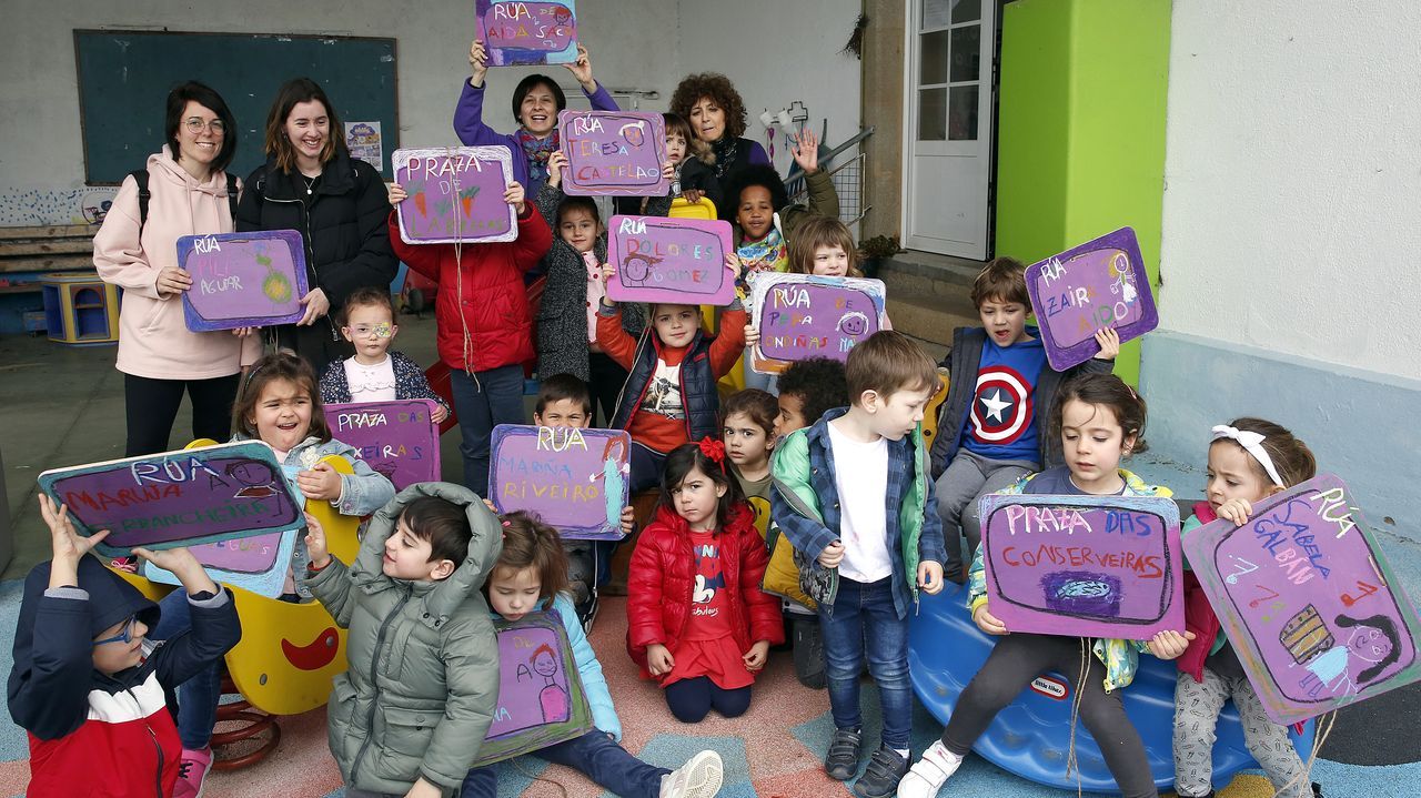 El CRA de Rianxo colocará varias placas de mujeres ilustres rianxeiras