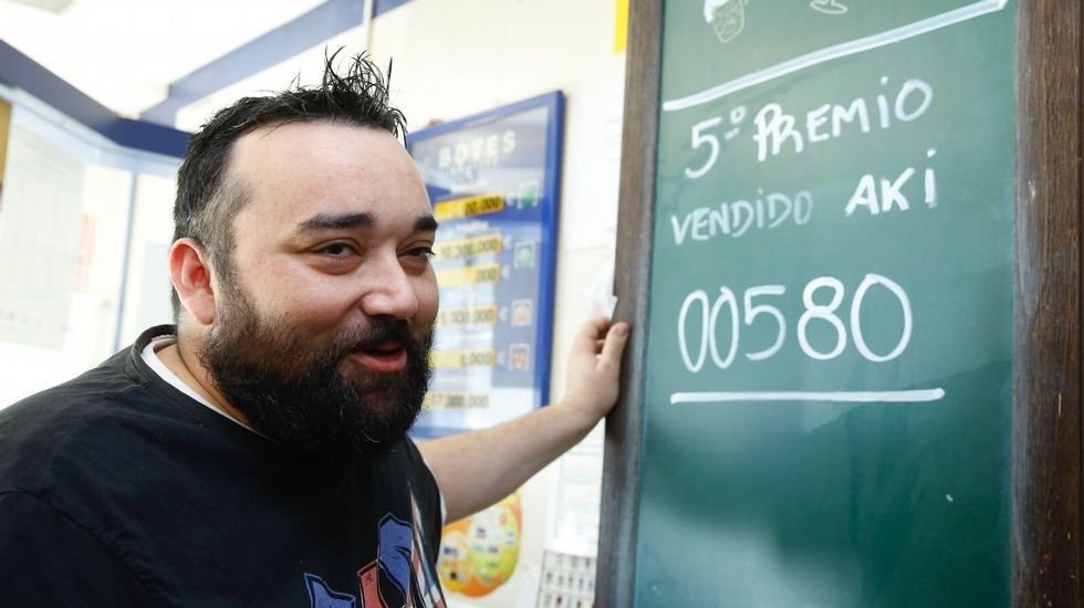 Segundo premio de la Lotería Navidad en Santa Comba