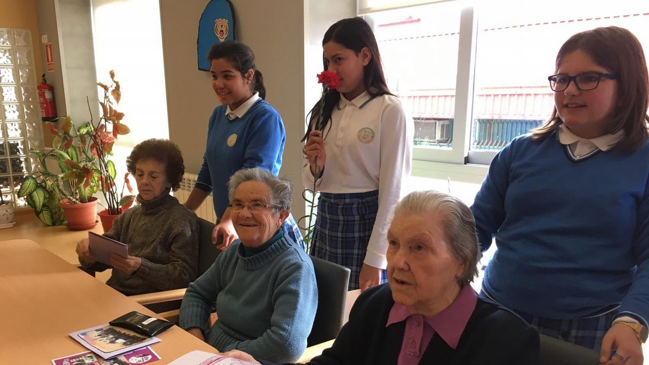 Las imágenes del 8M en Ourense