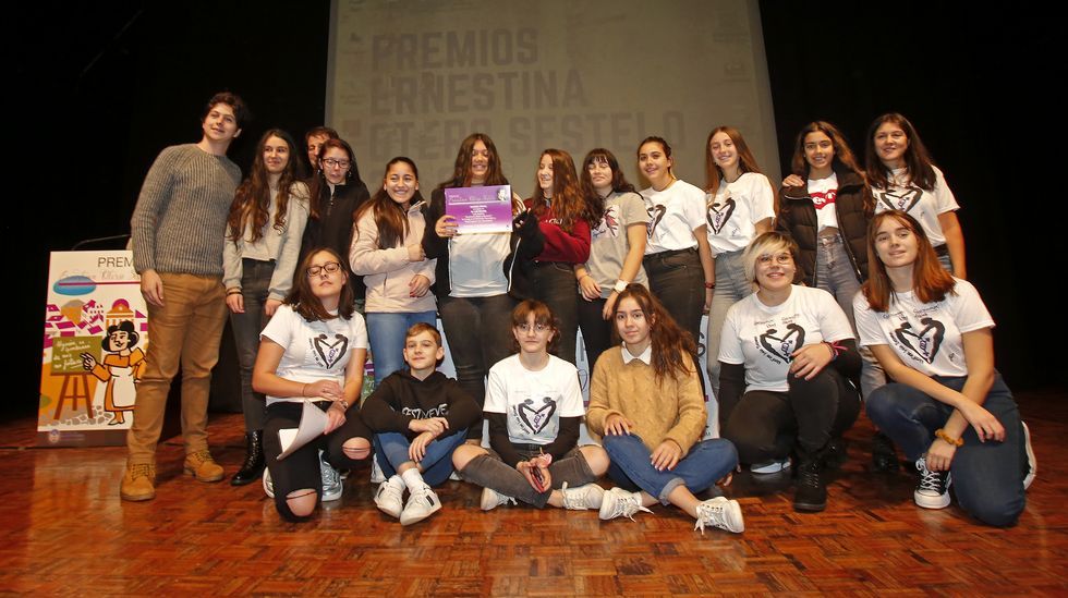 Entrega de premios Ernestina Otero en el Teatro Principal