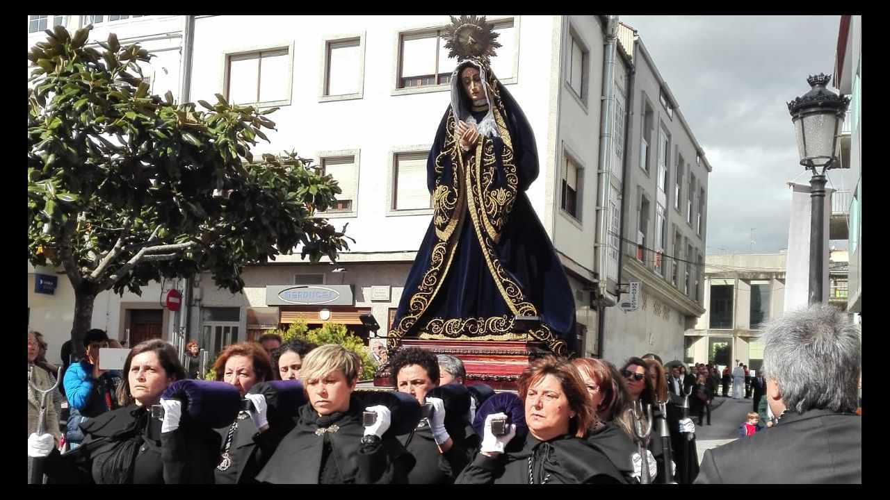 Viernes Santo en la comarca del Barbanza 2019
