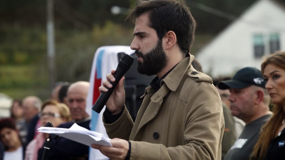 Homenaje a los mártires de Cans en Porto do son