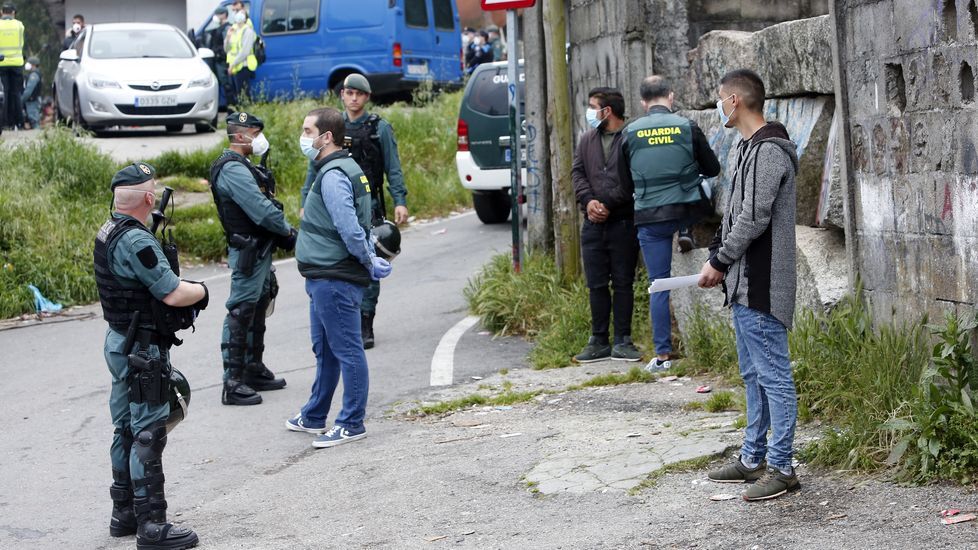 Detenciones en O Vao de Arriba