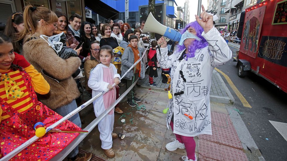 Desfile de Carnaval en Pontevedra