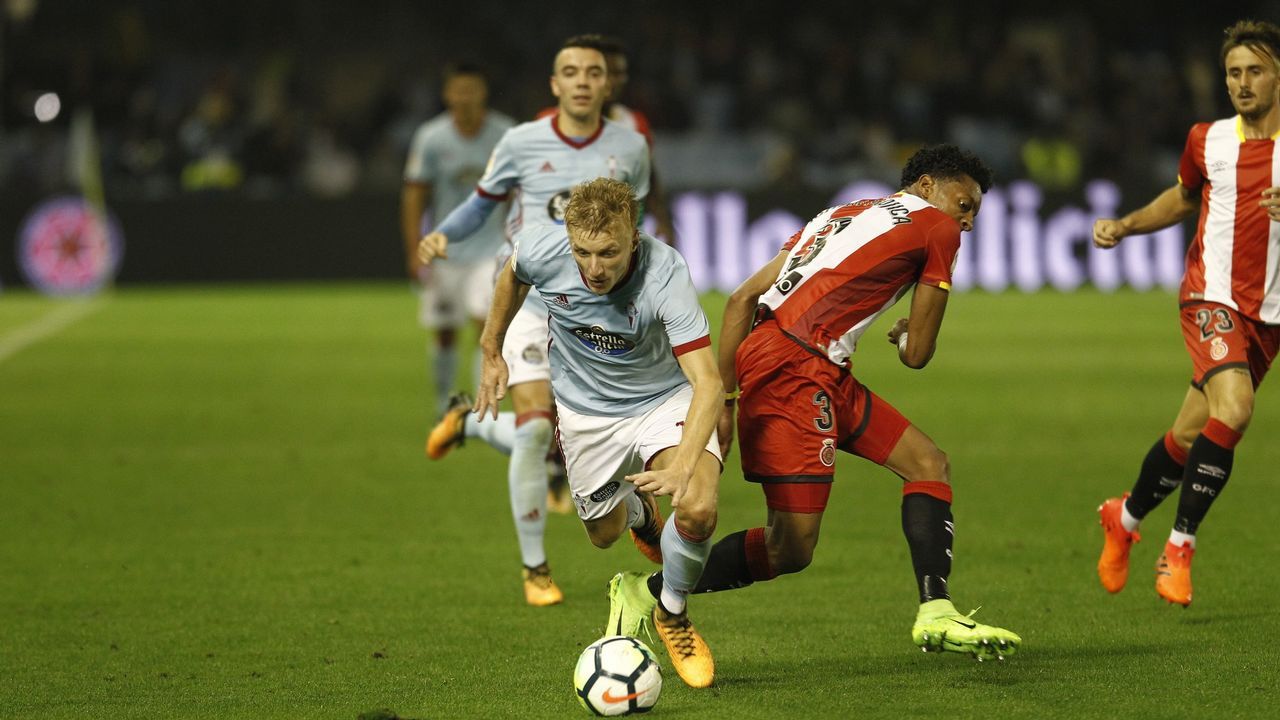 249 - Celta-Girona (3-3) en Primera el 29 de septiembre del 2017