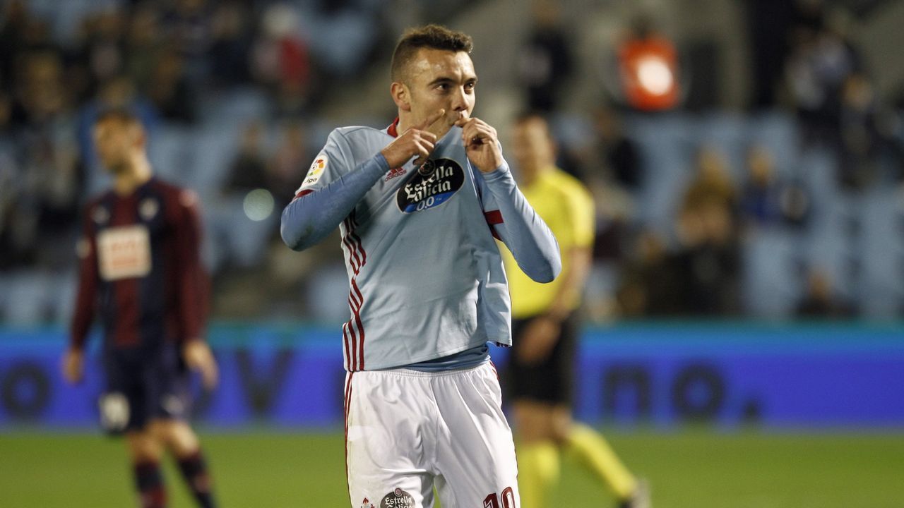 Celta-Eibar (1-0) el 28 de noviembre del 2017.