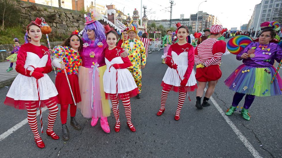 Desfile de Carnaval en Pontevedra