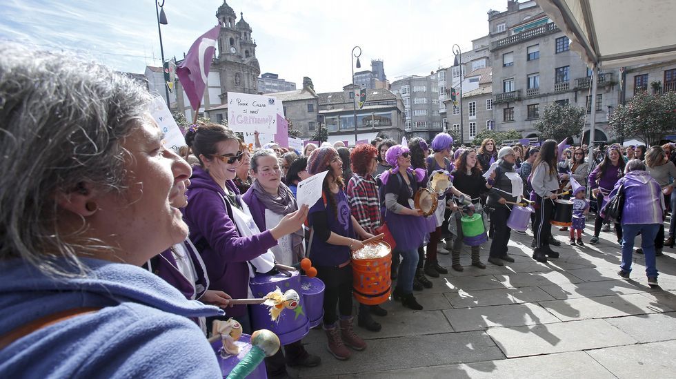 Condentración del 8M. Día de la Mujer
