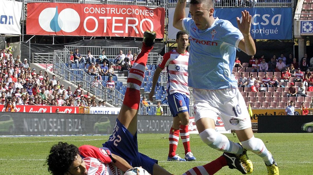 Granada-Celta (2-1) el 30 de septiembre del 2012