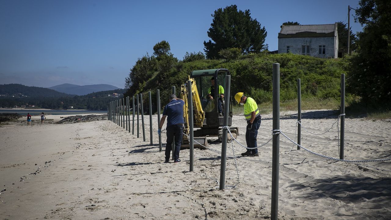 Las imágenes del primer día de la fase 2 de la desescala en Barbanza