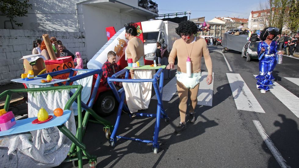 Desfile del Momo de vilanova de Arousa