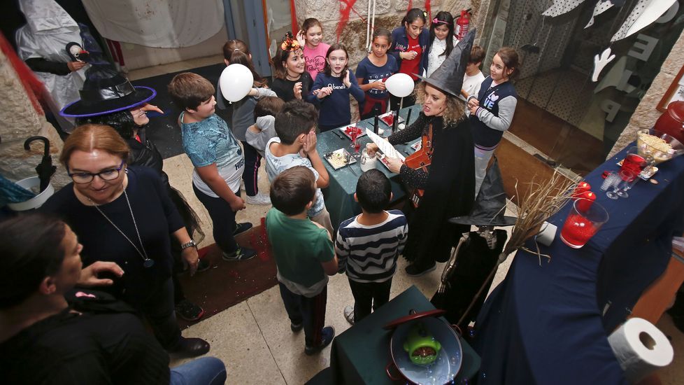 Celebración de samaín en el CEIP Praza de Barcelos. Halloween