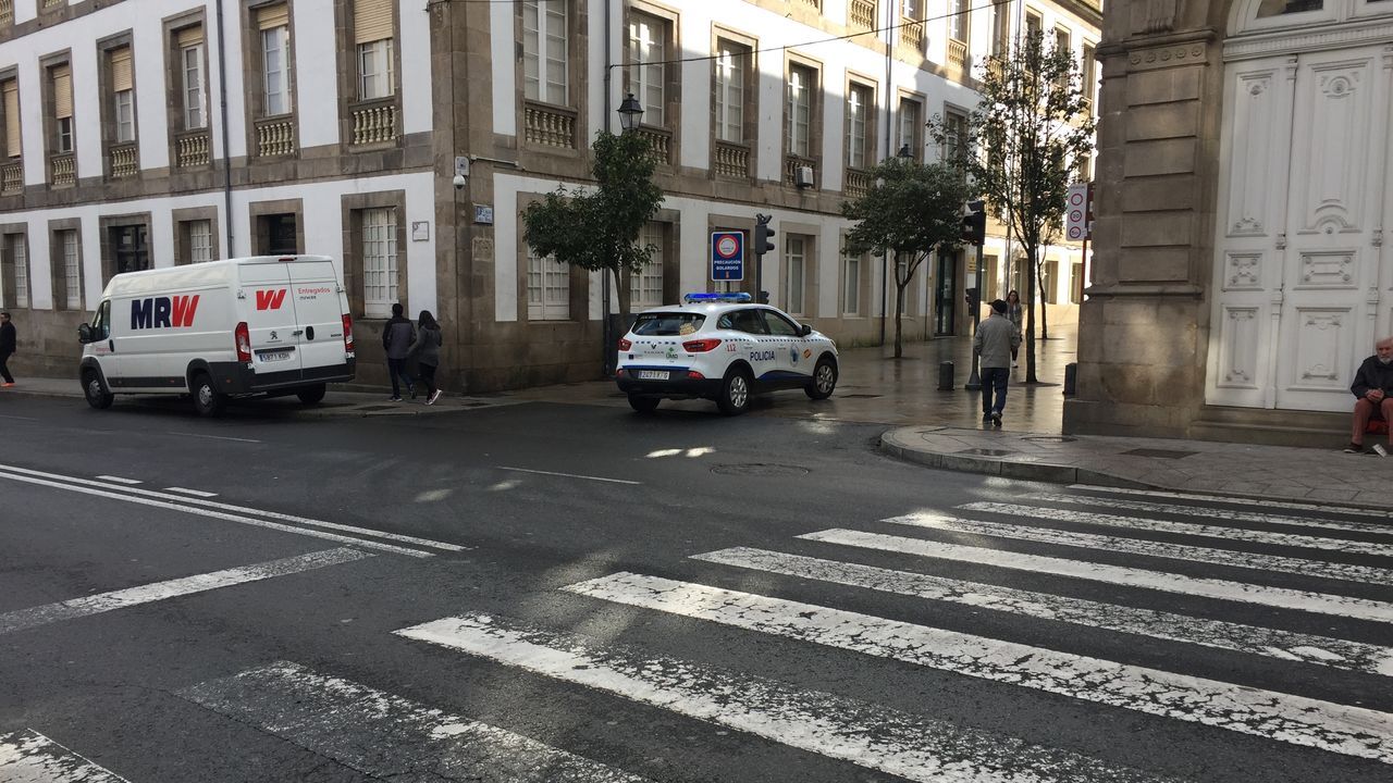 Calle Progreso de la capital ourensana