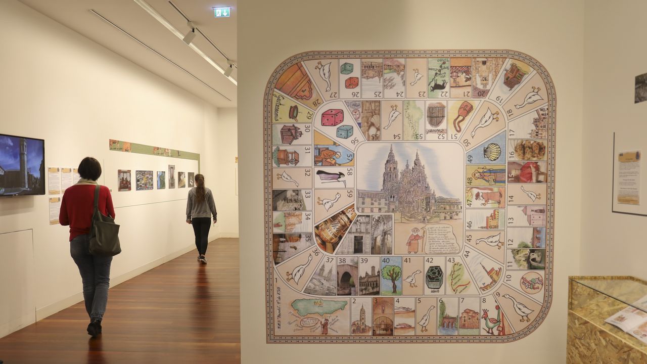 .La muestra fue inaugurada en el Centro Abanca de Santiago