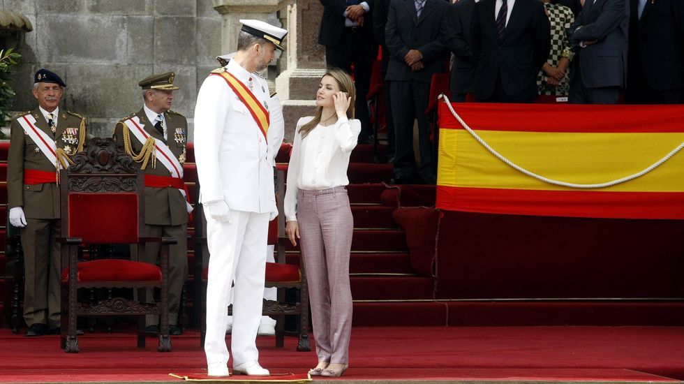 Felipe VI en Marín