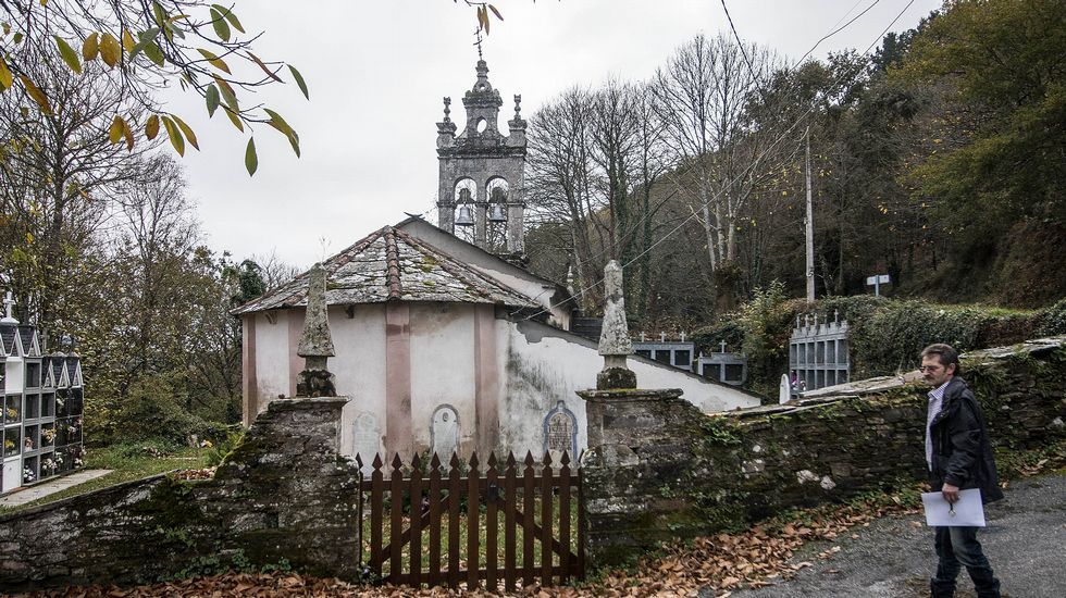 Vista exterior de la iglesia de Santa María