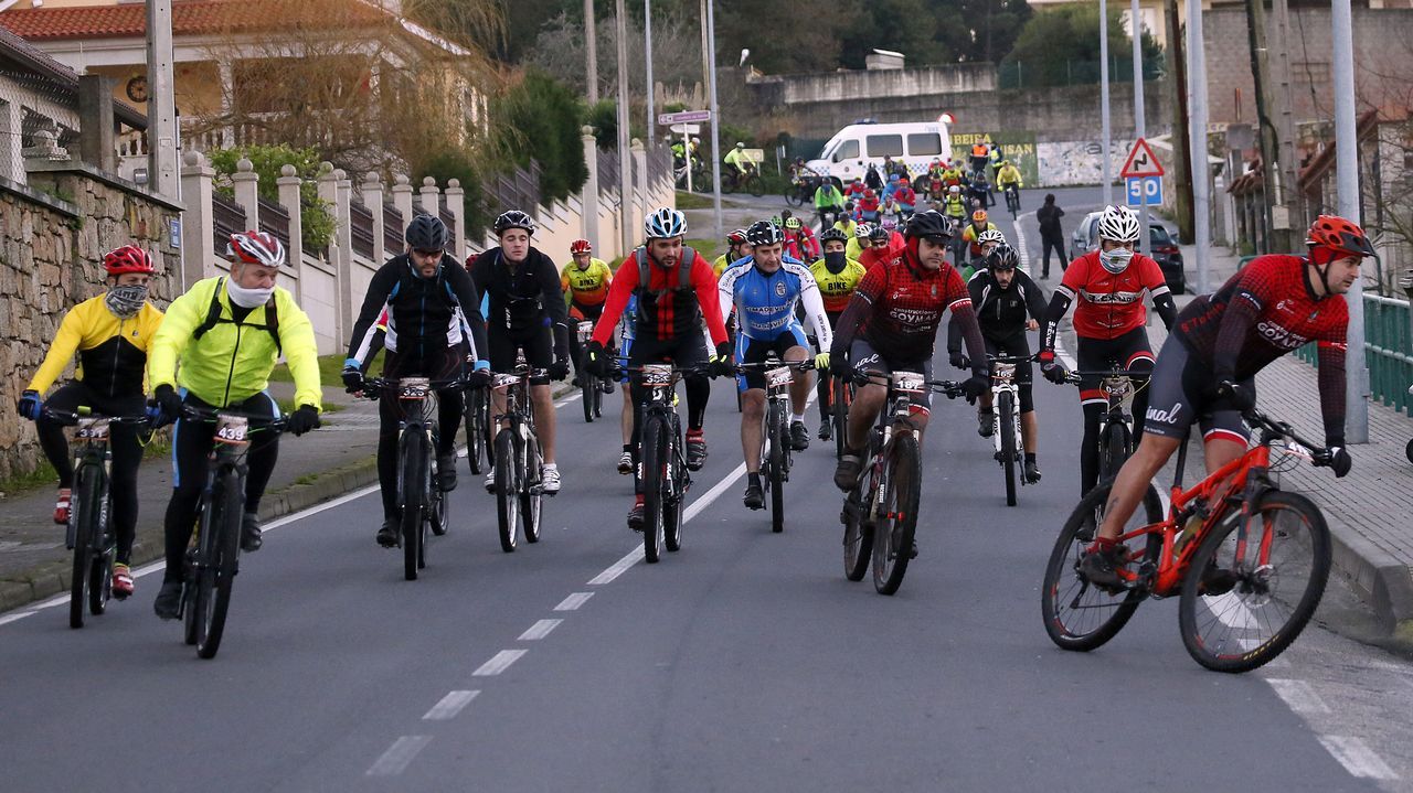 Ruta BTT de Nadal en Ribeira