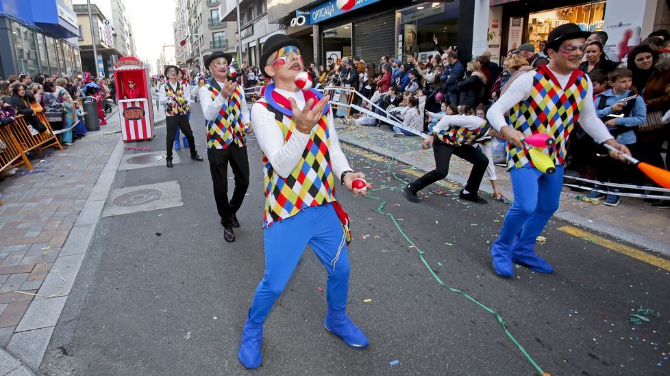 Desfile de Carnaval en Pontevedra