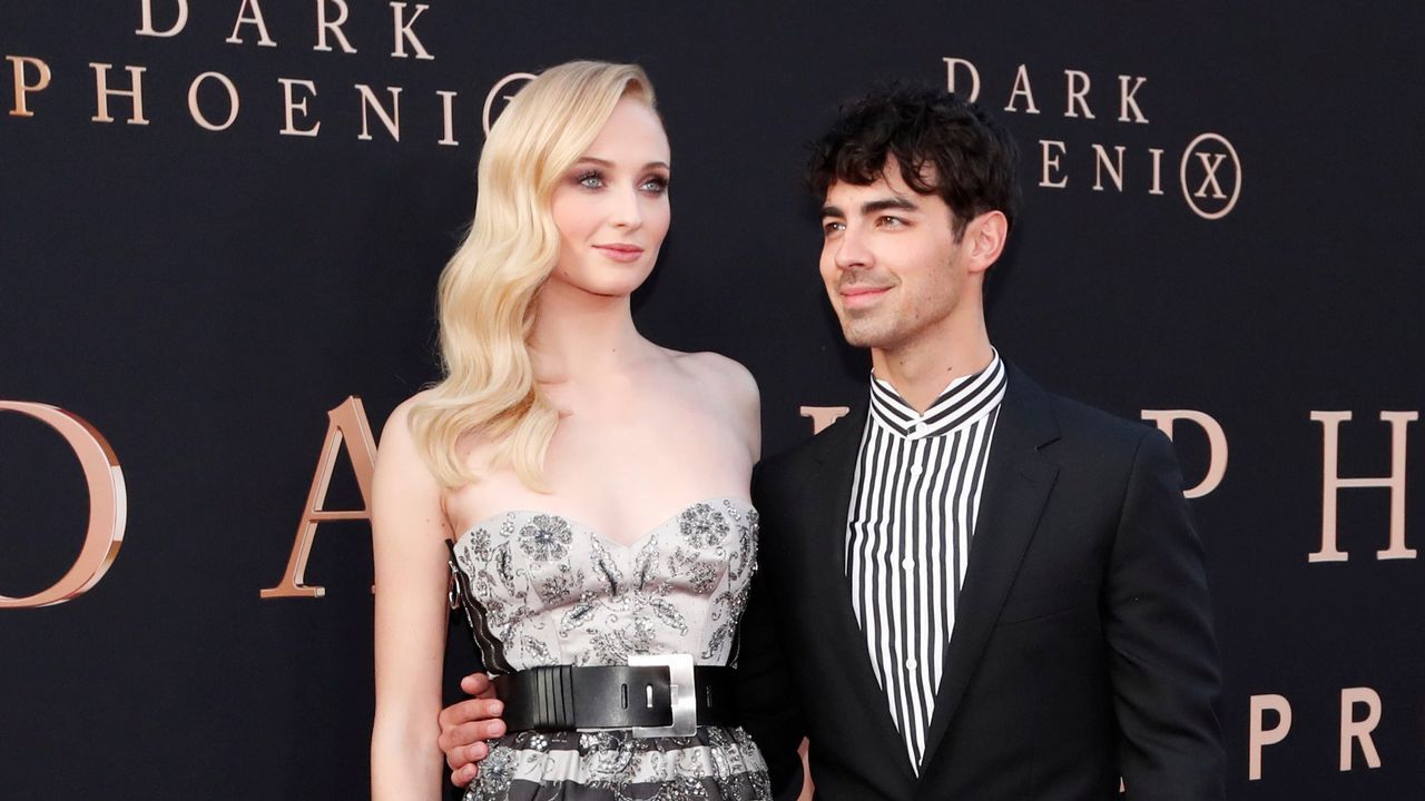 Sophie Turner junto a su marido Joe Jonas