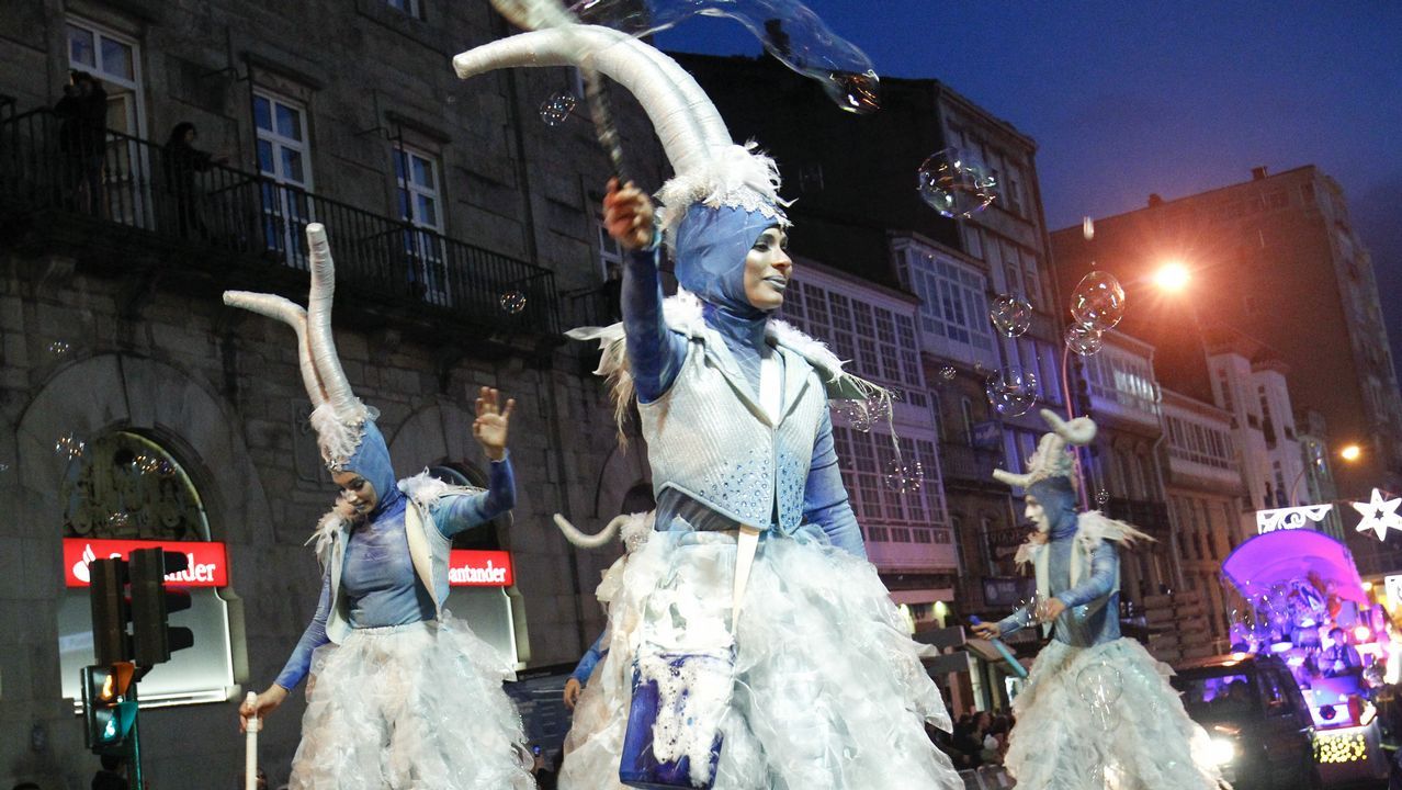 Gaspar en las calles compostelanas