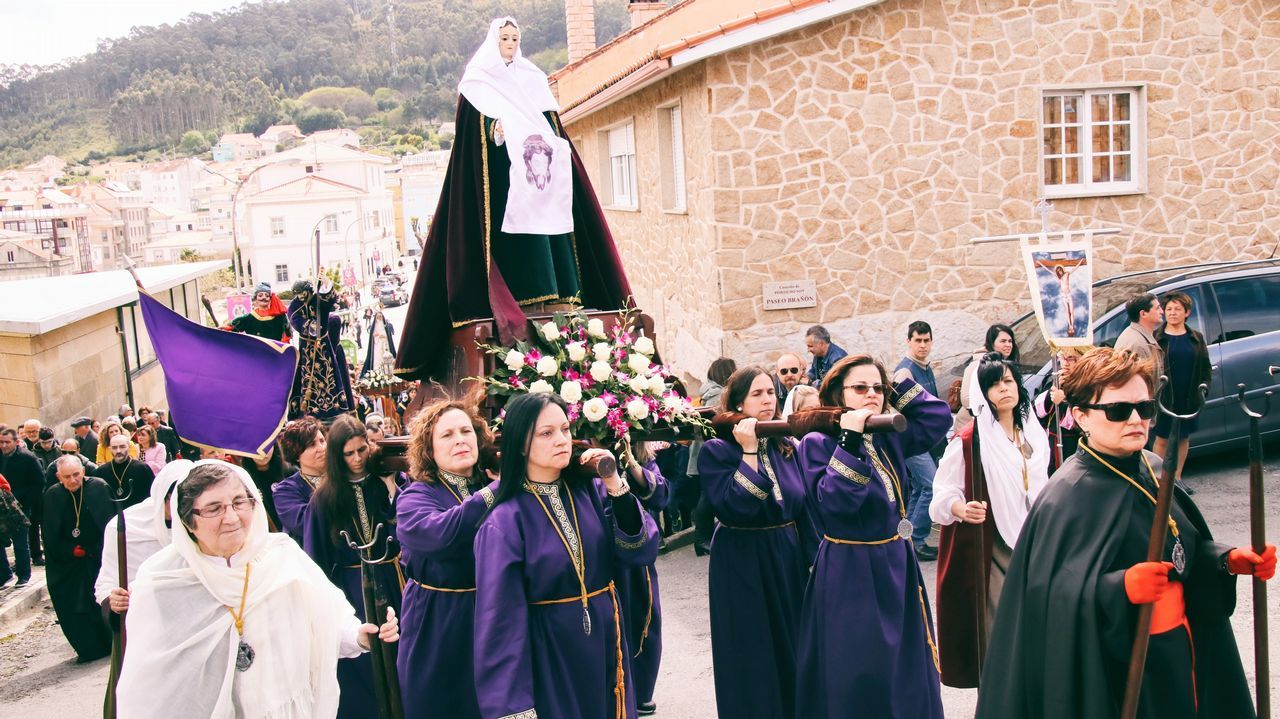 Viernes Santo en la comarca del Barbanza 2019