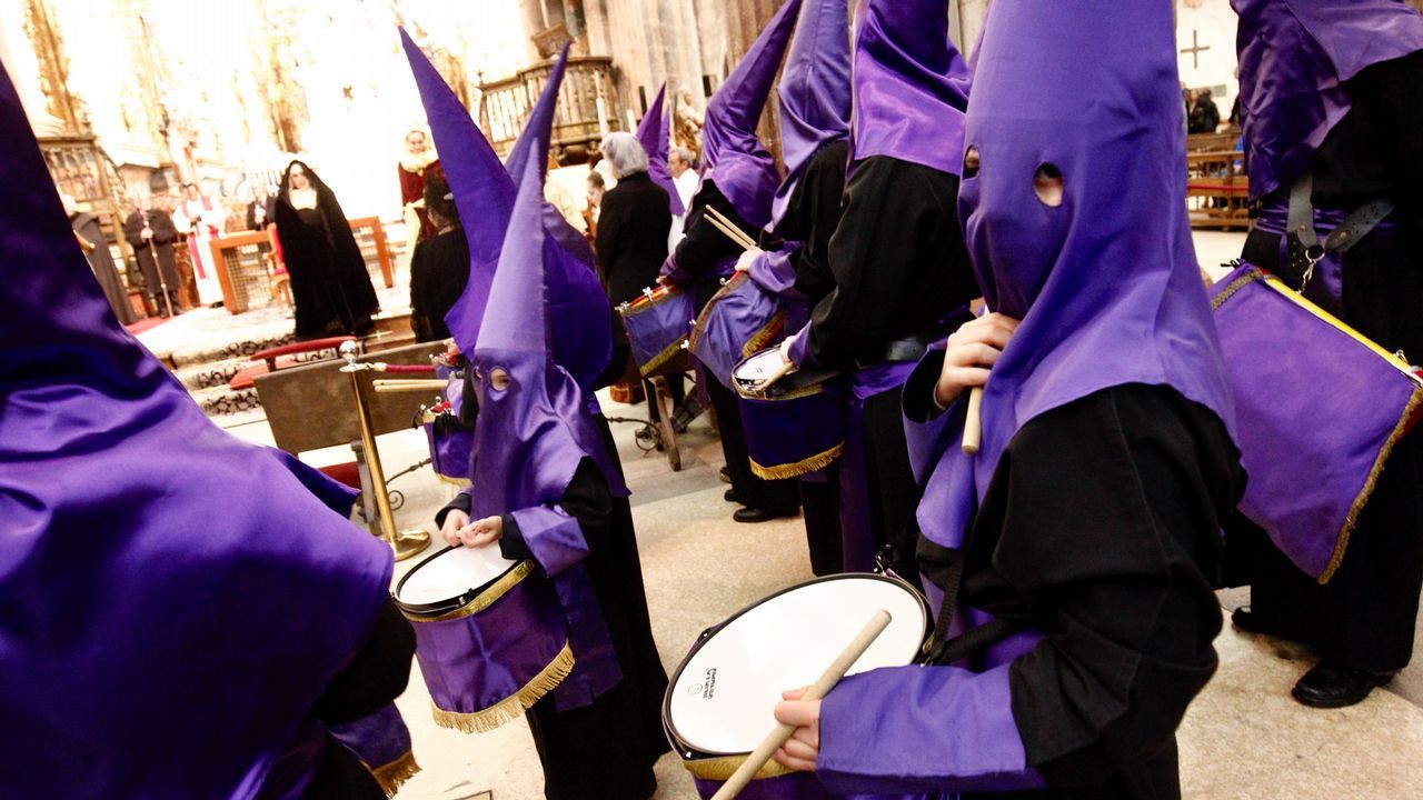 Procesión del Santo Encuentro en Santiago