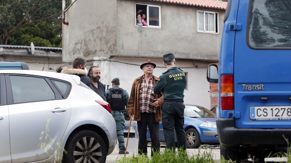 Detenciones en O Vao de Arriba