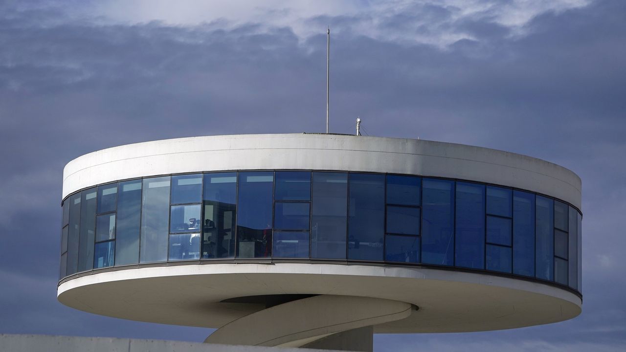 El mirador del Centro Niemeyer de Avil�s