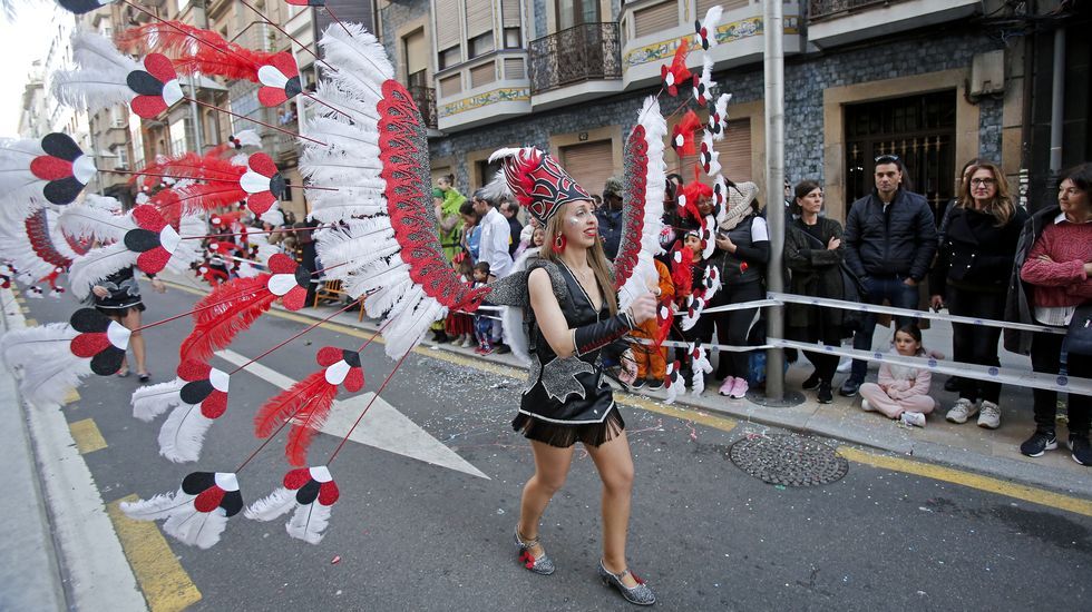 Desfile de Carnaval en Pontevedra