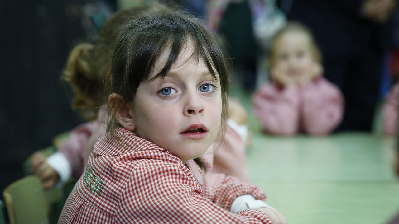 .Primer día de clase en el CEIP San Francisco Javier, de A Coruña