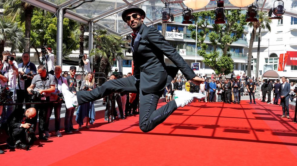 .El más original en la alfomra roja de Cannes
