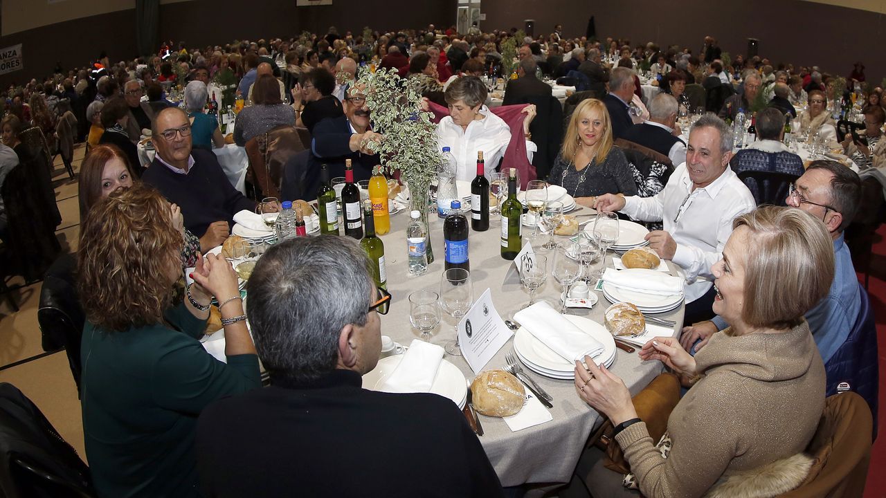 Comida de los mayores en la Fieiteira 2019