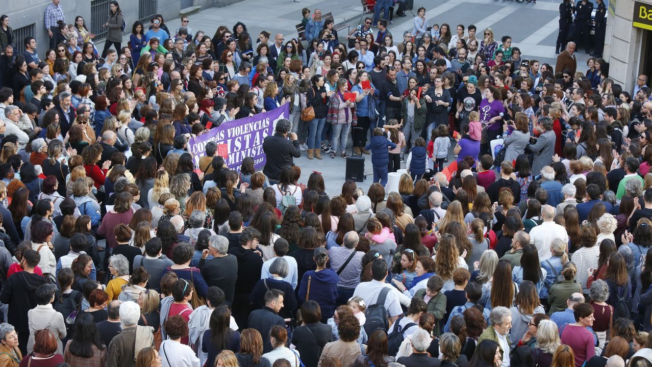 Concentración en Pontevedra