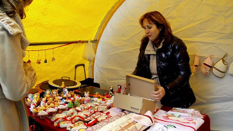 Abre el mercadillo navideño de O Barco