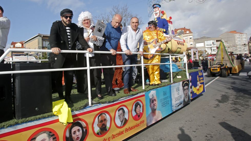 Desfile del Momo de vilanova de Arousa