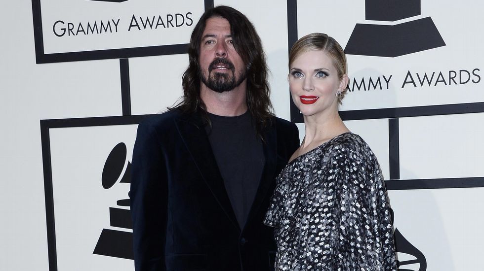 Dave Grohl de Foo Fighters y su mujer Jordyn Blum
