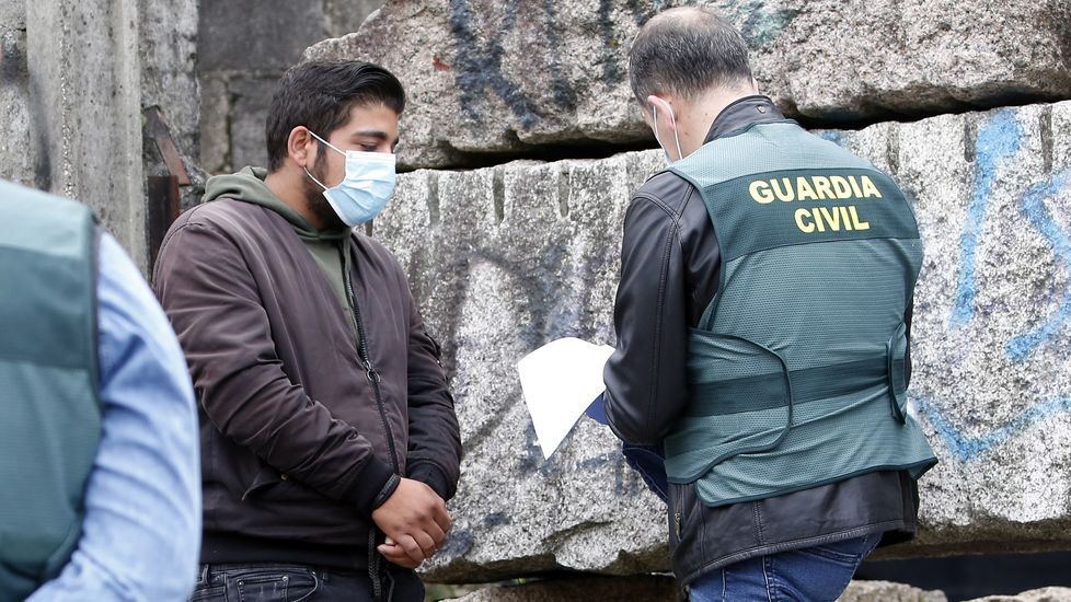 Detenciones en O Vao de Arriba