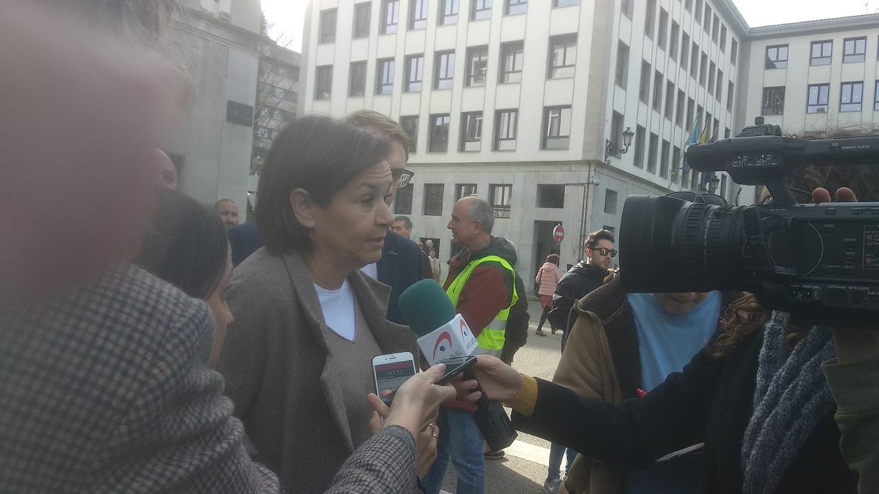 Manifestación por la unidad de España en Oviedo