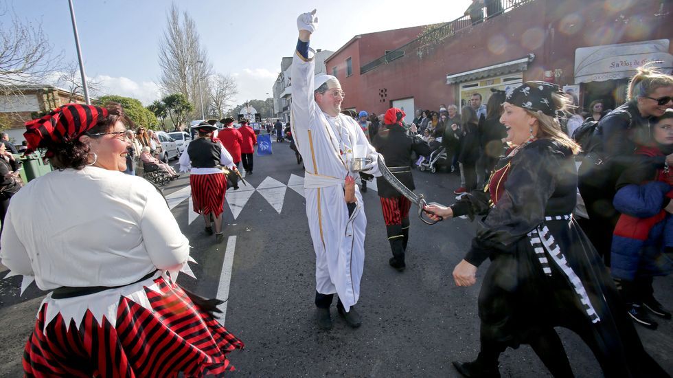Desfile del Momo de vilanova de Arousa