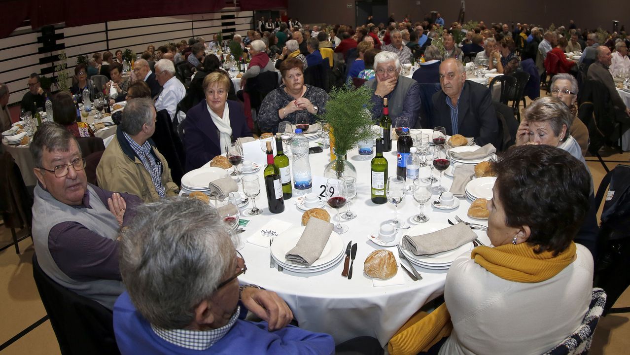 Comida de los mayores en la Fieiteira 2019