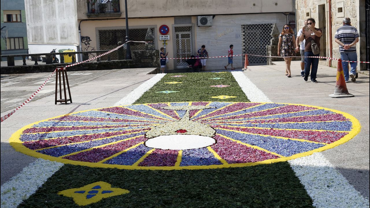 Las mejores alfombras del Corpus de Boiro
